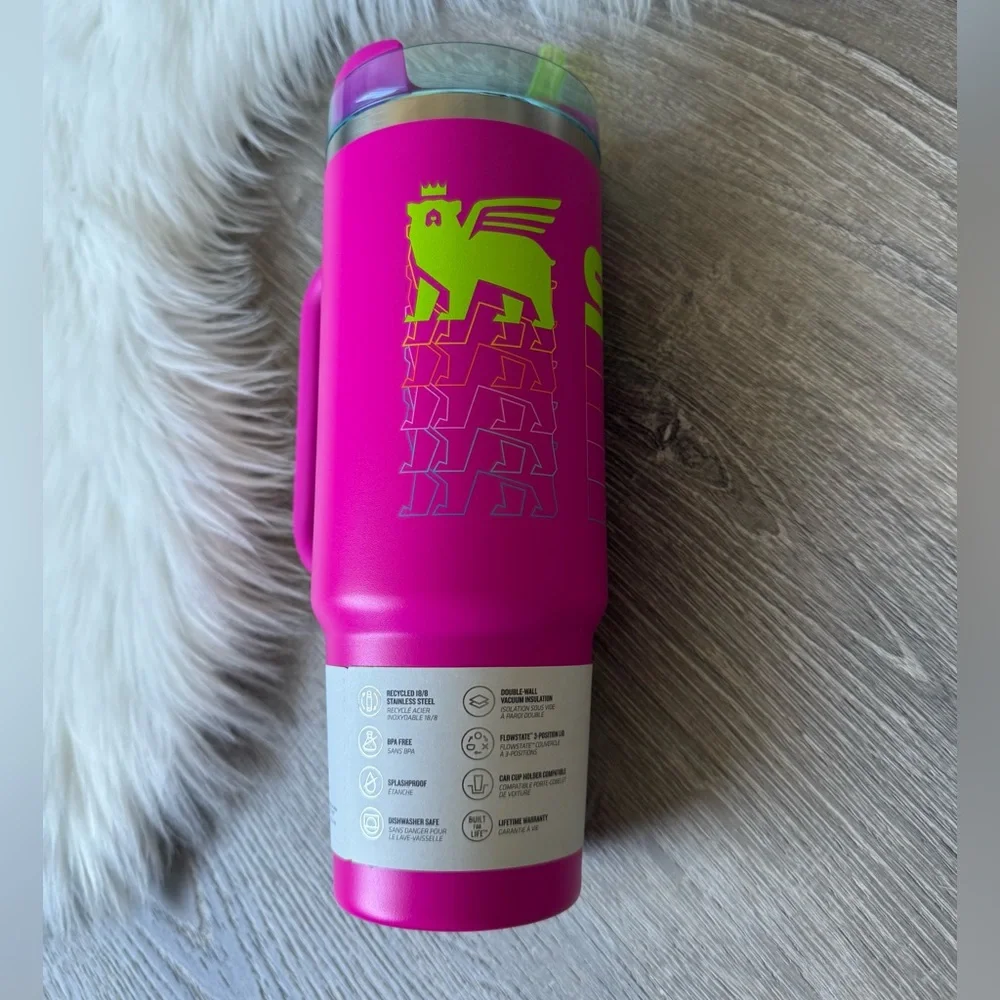 🩷 STANLEY The Vivid Violet Reverb 30oz Quencher H2.0 Flowstate Tumbler - Picture 2 of 6